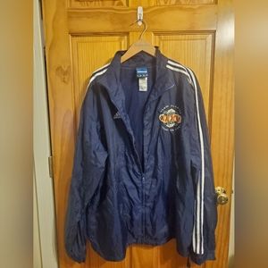 Adidas Tampa Florida Super Bowl XXXV 2001 Full Zip Windbreaker Jacket 2XL XXL